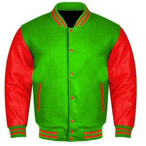 Veste universitaire unisexe personnalisable OEM à capuche réversible imperméable 100% laine avec impression en relief et style streetwear - Product Image 1