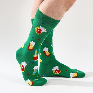 Designer Unisex Casual Jacquard Knitted Comfortable Ankle Socks Custom Cotton Brands Spring Season - Product Image 4