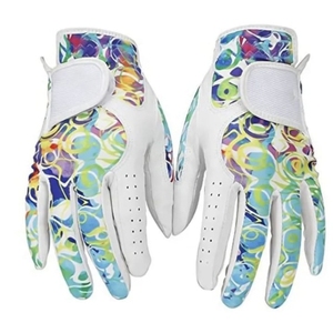 BEST QUALITY CUSTOMIZABLE <b>GOLF</b> GLOVE-CUSTOM COLOR & LOGO SOFT BREATHABLE LEATHER Alexandria Industries Model AI-GG-5206 - Product Image 2