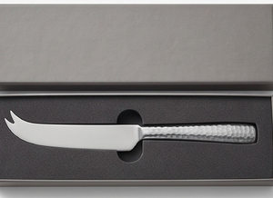 Stainless Steel <b>Cheese</b> <b>Knife</b> With Hammered Handle Mirror Polish Eco Friendly Durable Kitchen Utensil For Dining Use And Hotel - Product Image 3