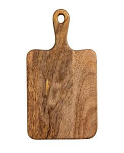 Planche à découper en bambou de forme rectangulaire avec poignée - Product Image 6