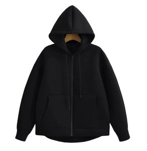 Sweat-shirt à capuche zippé pour homme, en molleton de coton épais, personnalisé, avec impression numérique, service OEM de marque privée - Product Image 4