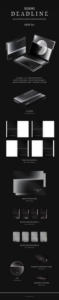 BLACKPINK - 3er MINI ÁLBUM [DEADLINE] Versión GRIS CD de YG Entertainment - Product Image 2