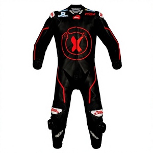 Traje de Carreras MotoCP de Cuero de Canguro/Vaca Personalizado Jorge Lorenzo Zonda, Traje de Una Pieza Profesional con Triple Costura - Product Image 1