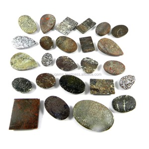 Lote de Huesos de Dinosaurio Naturales, 100 g, Formas Mixtas, Cabujones de Piedras Preciosas para Joyería - Product Image 6