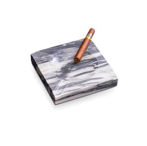 Cenicero de Granito de Lujo, Cenicero Cuadrado de Piedra Resistente con Soporte para Cigarros, Ceniceros de Mármol Natural para Salón o Patio - Product Image 3