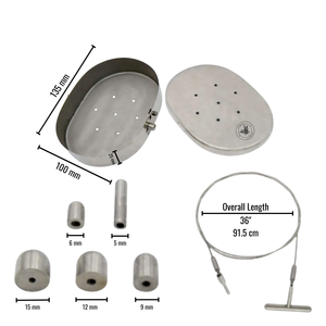 NABATOFF Juego de Instrumentos Quirúrgicos Médicos: Desvainador de Venas Manual, Fuente de Alimentación, Novedad, Aprobado por CE ISO - Product Image 3