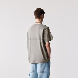 Vente en gros 100% coton T-shirt surdimensionné imprimé personnalisé pour hommes Conception d'épaule tombante vierge avec méthode d'impression numérique Prix bon marché - Product Image 6