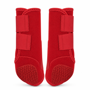 Botas de Neopreno para Caballos, Protectores de Patas Equinas de Primera Calidad para Entrenamiento Deportivo, Equitación, Carreras, Salto y Uso Diario en la Establa - Product Image 4