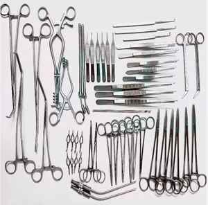 Juego de 52 Piezas para Cirugía Vascular, Instrumentos Quirúrgicos Médicos - Product Image 1