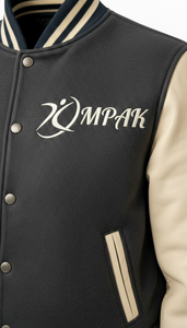 Professional University Leather Sleeves Chenille Letters Winter Hooded Eco-Friendly Unisex Fashion Outerwear with Front Logo - Product Image 4