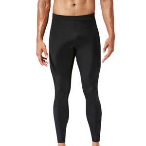 กางเกงเลกกิ้งออกกำลังกายผู้ชาย ระบายอากาศ แห้งเร็ว เอวยางยืด ผ้าสแปนเด็กซ์/โพลีเอสเตอร์ สำหรับวิ่งและออกกำลังกายในยิม - Product Image 1