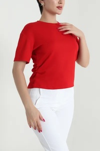 เสื้อยืดผู้หญิงทรงหลวม แขนยาว มีกระเป๋าเสื้อ รุ่น Ever Glow Lined Pockets สไตล์ลำลอง ไซส์ใหญ่ คุณภาพสูง ระบายอากาศได้ดี เป็นมิตรต่อสิ่งแวดล้อม - Product Image 3