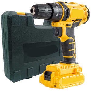 Juego <span class=keywords><strong>de</strong></span> herramientas eléctricas con batería <span class=keywords><strong>de</strong></span> litio <span class=keywords><strong>de</strong></span> 21V, destornillador <span class=keywords><strong>de</strong></span> taladro cepillado, enchufe <span class=keywords><strong>de</strong></span> 6 puntos, caja <span class=keywords><strong>de</strong></span> estuche rígido <span class=keywords><strong>de</strong></span> 1/4 pulgadas para el hogar, bricolaje, OEM, ODM - Product Image 3