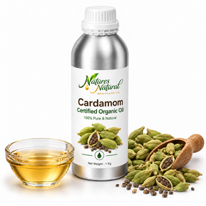 Aceite Esencial de Cardamomo Orgánico, Aceite Natural de Elaichi para Aromaterapia, Masajes, Spa, Difusores, Mezclas, Proveedor OEM al por Mayor - Product Image 5
