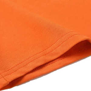 เสื้อฮู้ดครอปสีส้มสำหรับผู้หญิง แขนยาวปกติ ความยาวสั้น ผ้าฝ้ายถัก สีพื้น เสื้อฮู้ดมีฮู้ด ใส่ได้ในฤดูใบไม้ร่วง - Product Image 3
