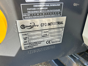 Miniexcavadora CFG XZ20R 2025 para Excavación Compacta y Trabajos de Construcción - Product Image 4