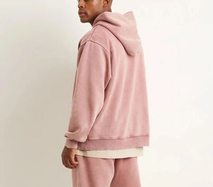 Sudadera con Capucha para Hombre, Diseño 2026, Personalizable con Logotipo, 100% Algodón, Bolsillos Tipo Canguro, Corte Holgado, para Invierno - Product Image 5