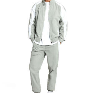 Ropa Deportiva de Invierno para Hombre y Mujer, Conjunto Deportivo de Forro Polar, Chaqueta Cortavientos con Capucha Estilo Vintage, Pantalones, Chaqueta con Protección Solar - Product Image 1