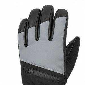 ถุงมือหนังวัวกันน้ำกันลมสำหรับเล่นสกีและสโนว์บอร์ดในฤดูหนาวแบบเต็มนิ้ว ปิดด้วยแถบตีนตุ๊กแก ขายส่ง - Product Image 5