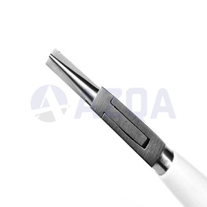 Professional Stainless Steel Ring Forming Plier With White PVC Grip Handle For Jewelry Making And Body Piercing - Product Image 3