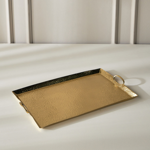 Elegante y Duradera Bandeja de Latón para Servicio Profesional de Bar de Alta Gama y Presentación Elegante de Cócteles - Product Image 3