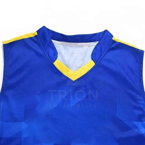 Maillot de volley-ball à prix avantageux, impression par sublimation, nouvelle arrivée, sur mesure, en vente en ligne - Product Image 3