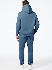 Custom Mens <b>Tracksuit</b> Hoodie and Jogger Set Casual Sportswear Winter Apparel Manufacturer - Product Image 3