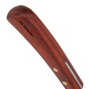 Oval Buckle Hoof Knife & Cutter with Wooden Handle Multifunctional Stainless Steel Farrier <b>Tool</b> for Horse Hoof Trimming and Care - Product Image 5