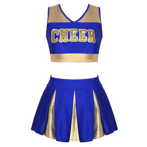 BRUIT INDUSTRIES Women's Sports Training Cheerleading <b>Uniform</b> Set Quick Dry <b>Sexy</b> Wear 100% Cotton Casual Style Puff Printed 120g - Product Image 1