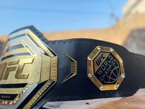 Ceinture de championnat UFC en cuir XPE, personnalisable, très vendue, pour la lutte en poids lourd, respirante, imperméable, écologique, unisexe - Product Image 2