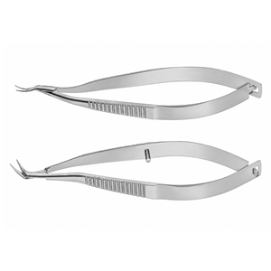 Ciseaux de micro-keratoplastie Lund, instrument chirurgical ophtalmique de précision pour la chirurgie corneenne, certifié CE, manuel, classe I - Product Image 6