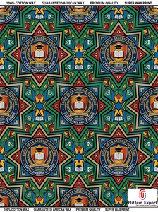 Custom African Wax Print Fabric Manufacturer School Anniversary Convention Uniform Celebration Textile Supplier OEM ODM - Product Image 6