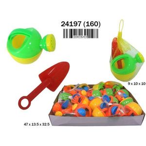 Set di giocattoli da spiaggia con pala e annaffiatoio 47x13,5x32,5 cm per il divertimento dei bambini - Product Image 1