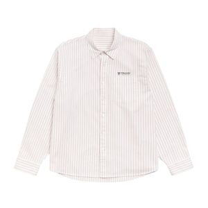 Chemise standard pour homme, décontractée, à manches longues, boutonnée, coupe classique, respirante, en mélange de coton, pour le bureau, tenue de travail formelle - Product Image 1