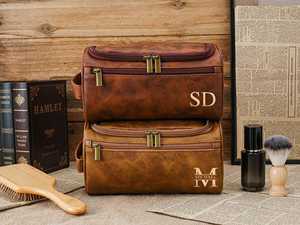 Personalized Genuine Leather Luggage Tags Travel Bag Tags Privacy Flap Suitcase <b>Name</b> <b>Labels</b> Custom Foil TYG-0143 - Product Image 2
