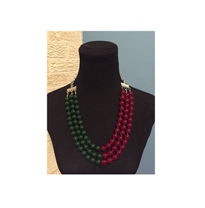 Collar con Colgante de Cuentas de Resina Coloridas APEX ALIGN, Joyería de Moda para Mujer, Regalo para Fiesta, Cadena de Cuentas Multicolores de Tendencia - Product Image 3