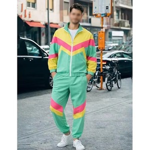 Wholesale Lightweight Windbreaker Tracksuit <b>Set</b>, Stylish Protection for Outdoor Activities Windbreaker Tracksuits for Men - Product Image 3