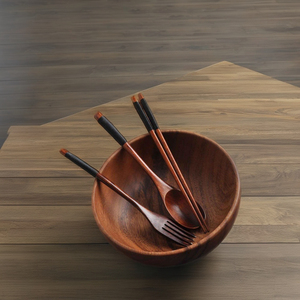 Vente en gros d'ustensiles en bambou naturel personnalisables Collection de cuisine en bois durable - Product Image 1