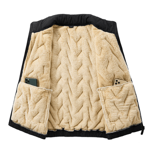 <b>Top</b> Selling Custom Manufacturer Design Fashion Winter Puffer Vests Quilted <b>Bubble</b> Coat Thick Windproof Padded Men's Puffer Vest - Product Image 4