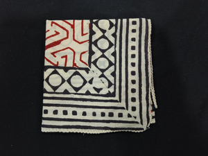 Foulard carré ethnique en coton fait main Naaz Textile, imprimé à la main, motif floral, ensemble cravate et bandeau pour le cou, doux pour la peau, idéal pour l'été - Product Image 5