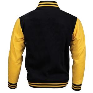 Chaqueta Varsity de Lana Genuina para Béisbol y Baloncesto, Estilo Letterman, Mangas con Etiqueta Privada, Estilo Urbano para Invierno 2026 - Product Image 3