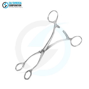 Pinzas Ovárias Manuales Doyen, Instrumento Quirúrgico Reutilizable de Acero Inoxidable, Certificado CE para Ginecología y Práctica Clínica - Product Image 4