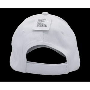 Gorra de Béisbol con Logotipo Bordado, Gorras Deportivas para Correr, 100% Poliéster, Secado Rápido, Sin Estructura, Blancas, para Golf - Product Image 2