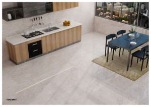 กระเบื้องพอร์ซเลนหรูหรา ขนาด 60x120 ซม. 600x1200 มม. 24x48 นิ้ว รูปแบบขนาดใหญ่ ผิวมันเงา ดีไซน์ทันสมัย สำหรับตกแต่งภายใน - Product Image 2