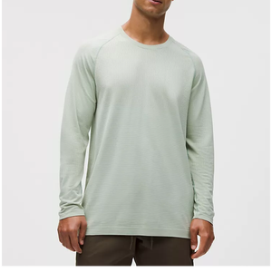 Diseña Tu Propia Camiseta de Gimnasio de Manga Larga, Camisetas de Compresión para Hombre, Camisetas Personalizadas con Logotipo, Rashguard de MMA para Hombre - Product Image 4