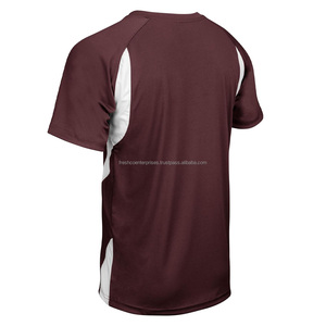 High Quality Custom Logo & Design Breathable Baseball Uniforms Cheap Team Jerseys 100% Polyester Sportswear - Product Image 5