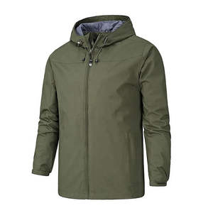 Chaqueta Cortavientos con Capucha para Hombre, Personalizable con Logotipo Frontal, Impermeable, Transpirable, Lisa, en Colores y Diseños Personalizados - Product Image 4