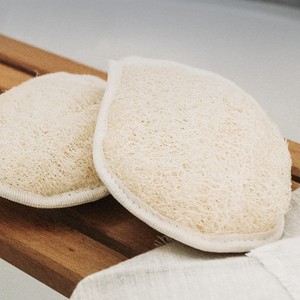 Gants exfoliants de bain en luffa naturel, respectueux de l'environnement, nettoyage de douche, lavage du corps, gant de bain - Product Image 5