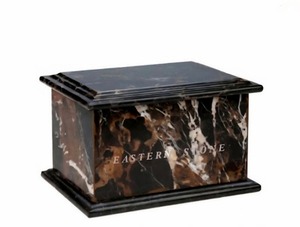 Urne funéraire artisanale en onyx poli pour adulte, écologique, pour cendres, urne commémorative de luxe personnalisée pour restes humains, vente en gros - Product Image 5